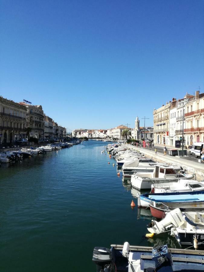 483 Chemin De Saint-Clair Apartman Sète Kültér fotó
